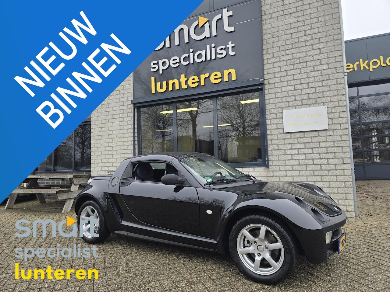 Smart Roadster - 0.7 leer stuurbekrachtiging airco! smart roadster 0.7 - AutoWereld.nl