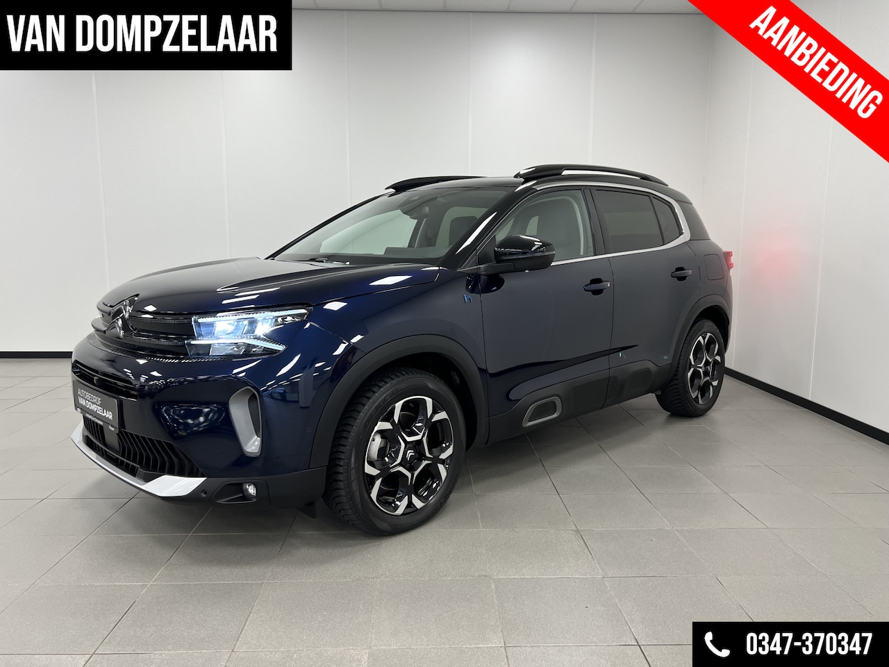 Citroën C5 Aircross - 1.6 Plug-in Hybrid Max / LEDER / 225PK / AUTOMAAT / PANO / NAVI / CAMERA / - AutoWereld.nl