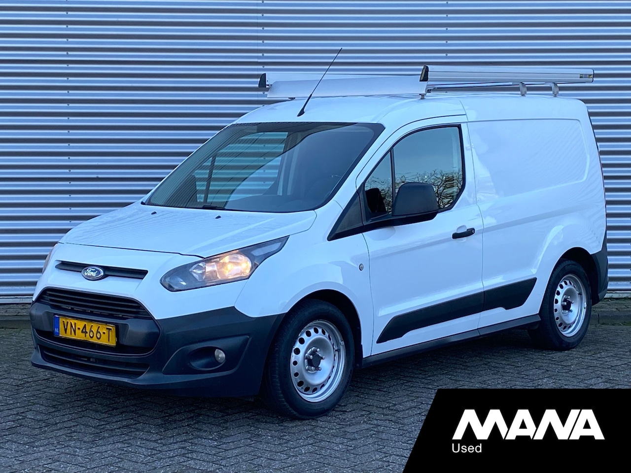 Ford Transit Connect - 1.6 TDCI L1 75PK Aluminium-Imperiaal Airco Cruise-Control Bluetooth Radio LAGE KM!! - AutoWereld.nl