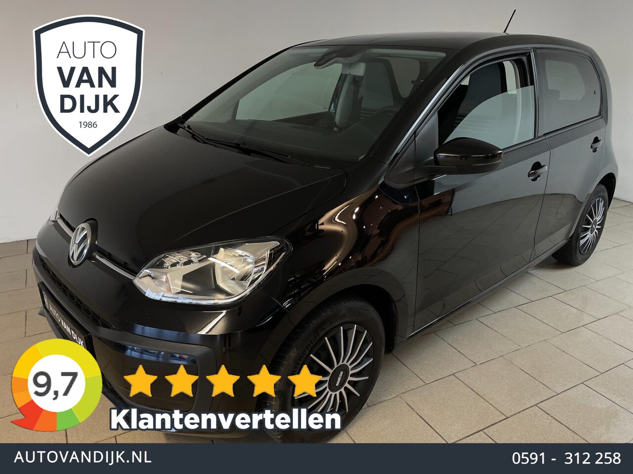 Volkswagen Up! - 1.0 BMT Move Up! AIRCO NAVI VIA APP BLUETOOTH 5DRS SPARCO ELEK RAMEN CENT VERG PRIVACYGLAS - AutoWereld.nl