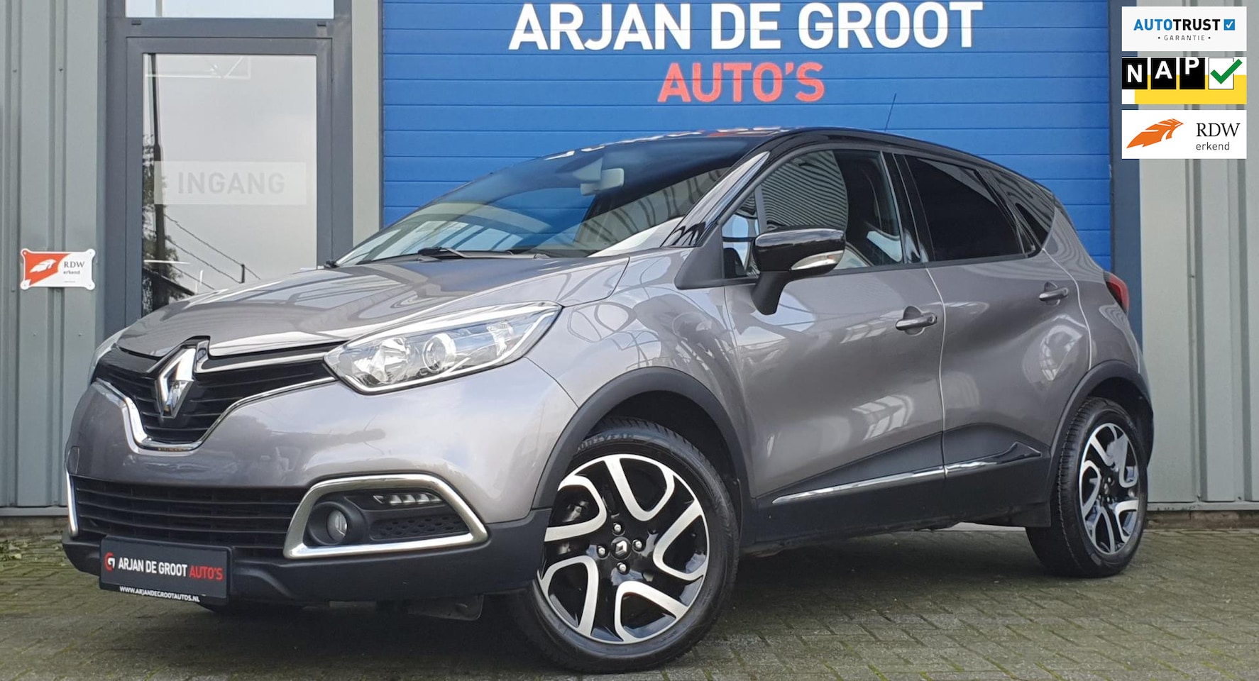 Renault Captur - 1.2 TCe Dynamique AUTOMAAT Veel opties! trekhaak - AutoWereld.nl