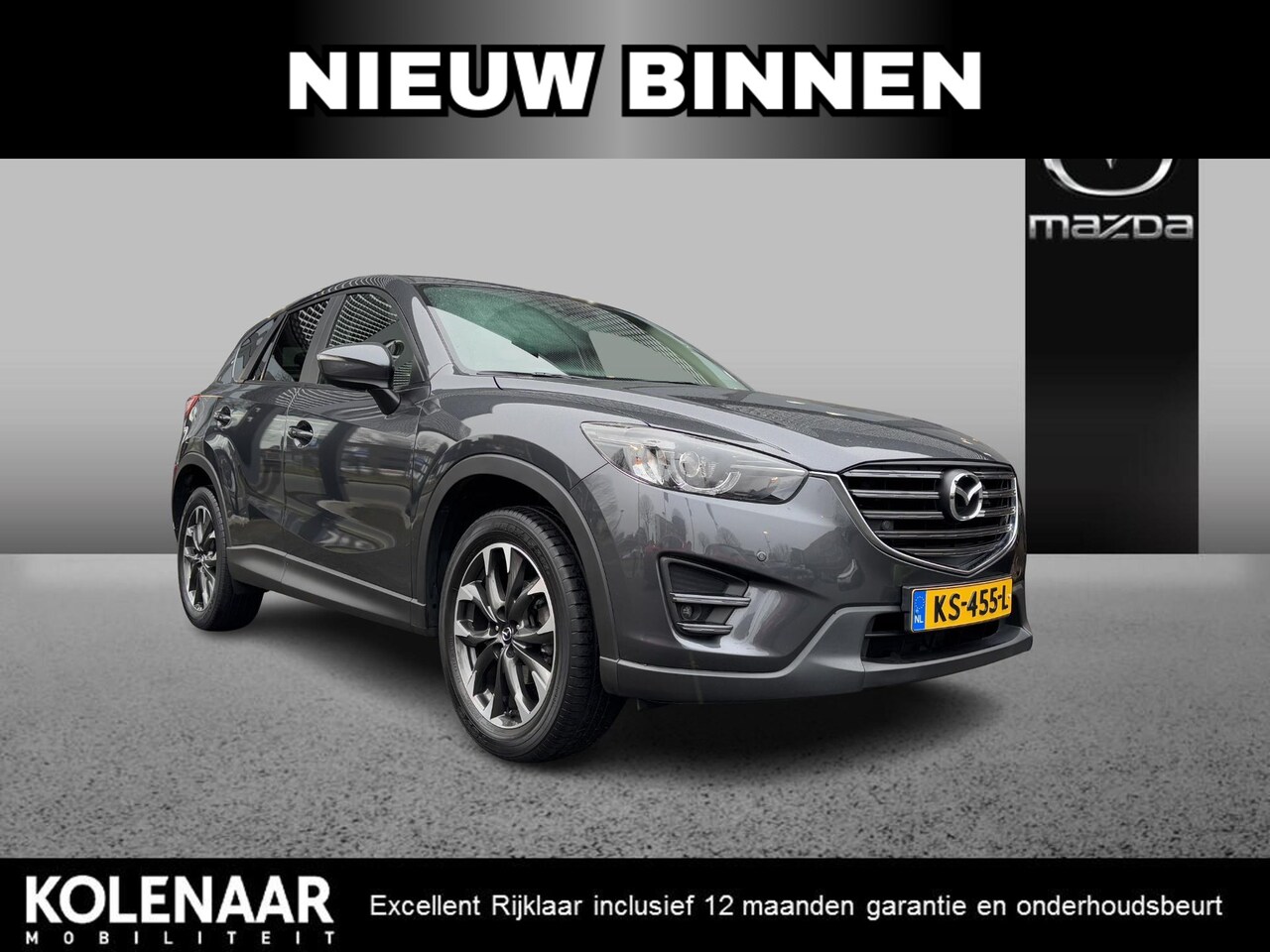 Mazda CX-5 - 2.0 Sky-G 165 GT-M Line /1e eigenaar/Dealeronderhouden/Afn. Trekhaak/Navi/ECC/Keyless/Lede - AutoWereld.nl