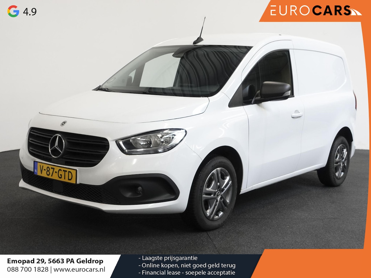 Mercedes-Benz Citan - 110 CDI Pro Airco Cruise Control MBUX Carplay PDC Stoelverwarming Nieuwstaat! # - AutoWereld.nl