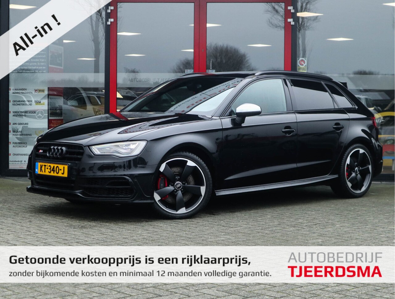 Audi A3 Sportback - 2.0 TFSI S3 quattro Pro Line Plus Xenon/LED/Leder/Navi/Pano/Audi-Exclusive interieur/Stoel - AutoWereld.nl