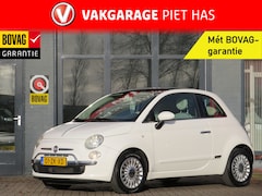 Fiat 500 - 1.2 Lounge| 1e eig| Slechts : 40.931 km| | Airco | Radio-CD | Panoramadak | Incl. Bovag ga