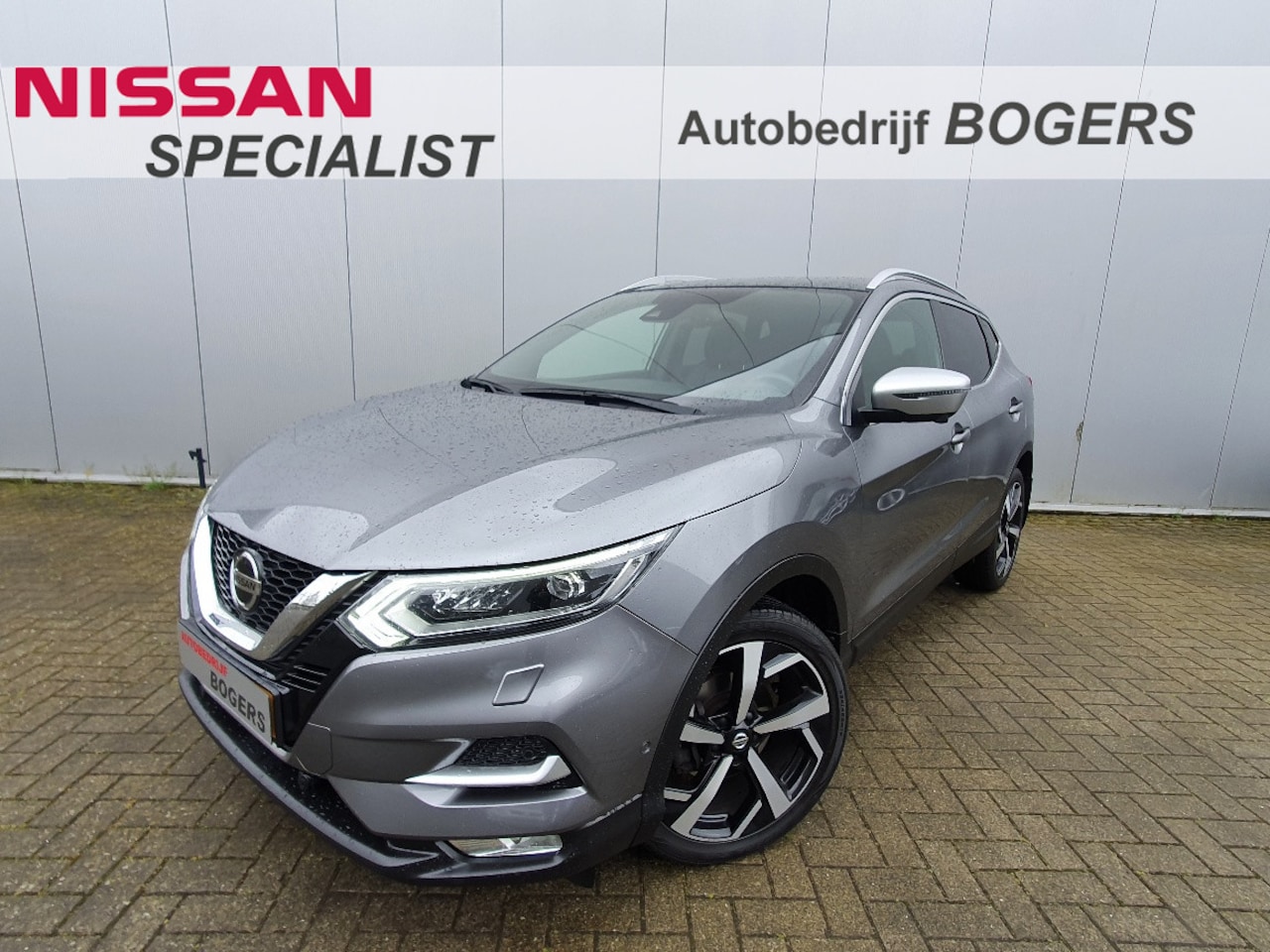 Nissan Qashqai - 1.3 DIG-T Tekna Plus Automaat Navigatie, Panoramadak, Leder, 19"Lm, 360 Camera, LED, Trekh - AutoWereld.nl