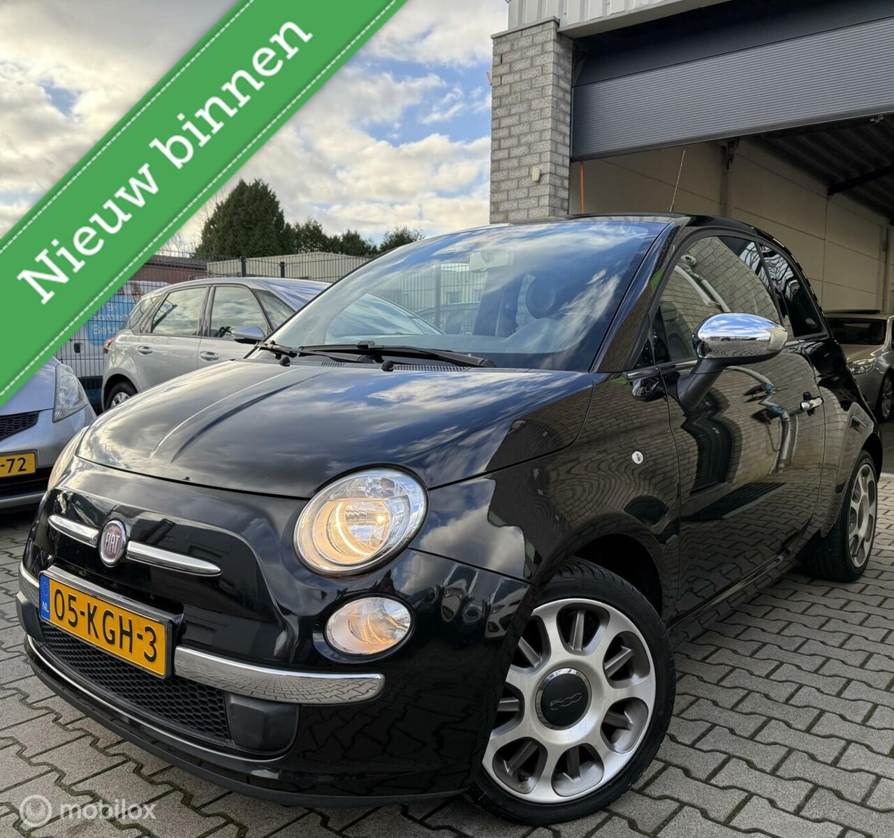 Fiat 500 - 1.2 Lounge / Automaat / 82.000KM / Leer / N.A.P - AutoWereld.nl