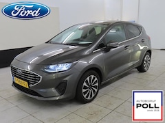 Ford Fiesta - 1.0 EcoBoost Titanium Navi DAB+ Clmat Cruise Parkeersensoren Privacy Glass Draadloos oplad