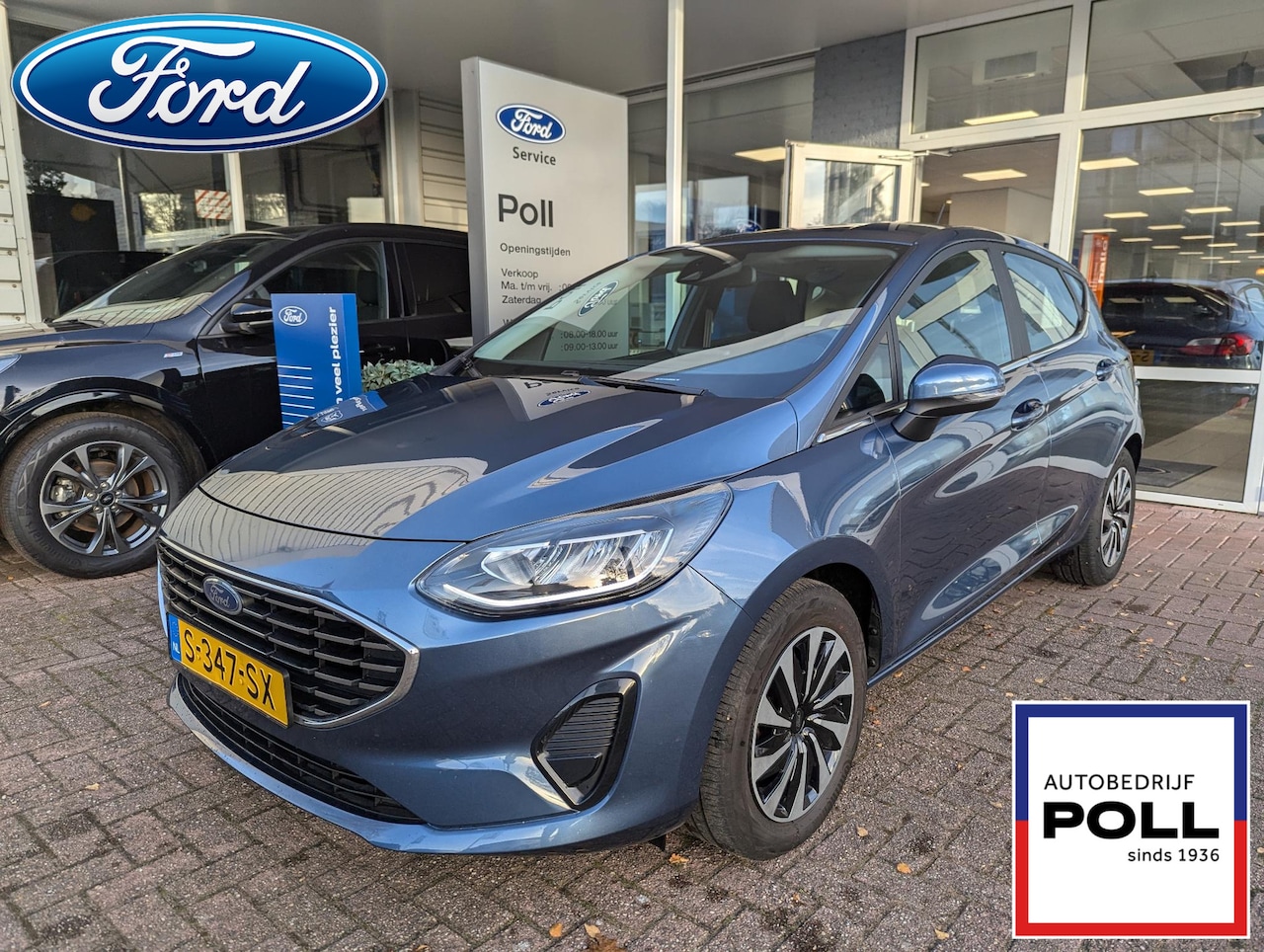 Ford Fiesta - 125pk EcoBoost Hybrid Titanium Cruise Parkeersensoren DAB+ Fabrieksgarantie tot 5-4-2025 - AutoWereld.nl