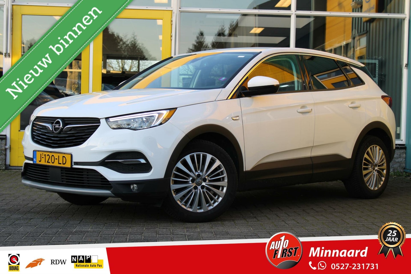 Opel Grandland X - 1.2 Turbo Innovation 1.2 Turbo Innovation - AutoWereld.nl