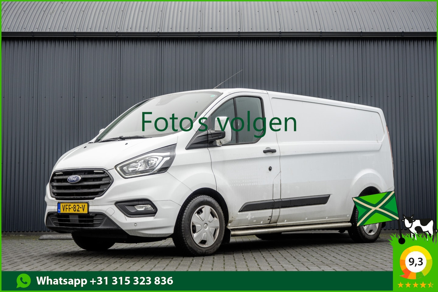 Ford Transit Custom - 2.0 TDCI L2H1 | Euro 6 | 130 PK | Cruise | Airco | Inrichting | PDC | LED - AutoWereld.nl