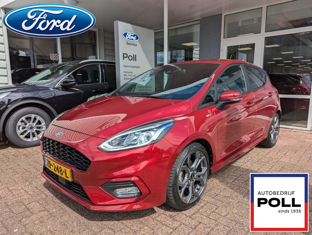 Ford Fiesta - 1.0 EcoBoost ST-Line Navi Climat Cruise Voorruitverwarming 26.000km 5d Dealeronderhouden - AutoWereld.nl