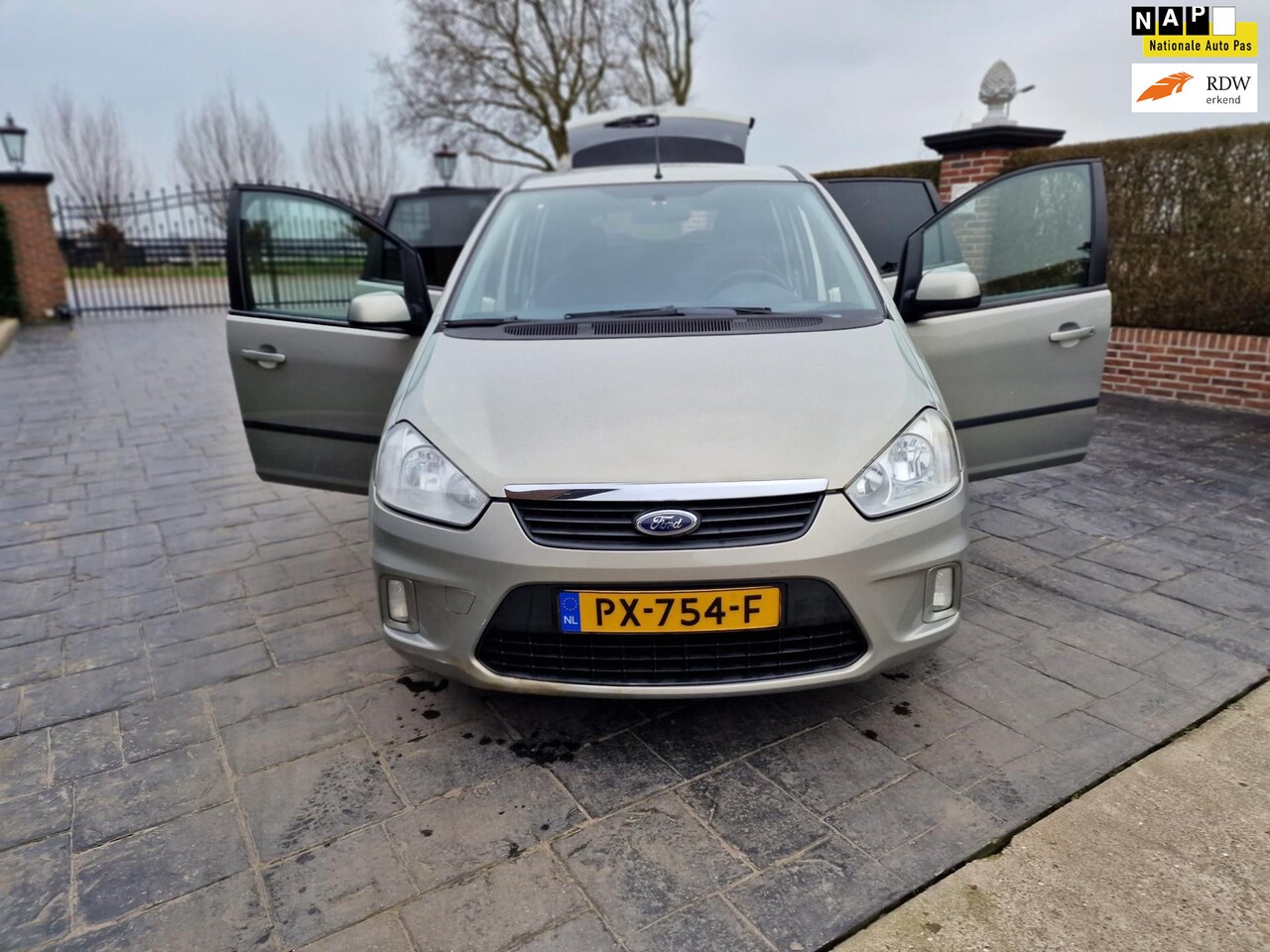 Ford C-Max - 1.6 TDCi Ghia origineel km,s inruil mogelijk - AutoWereld.nl