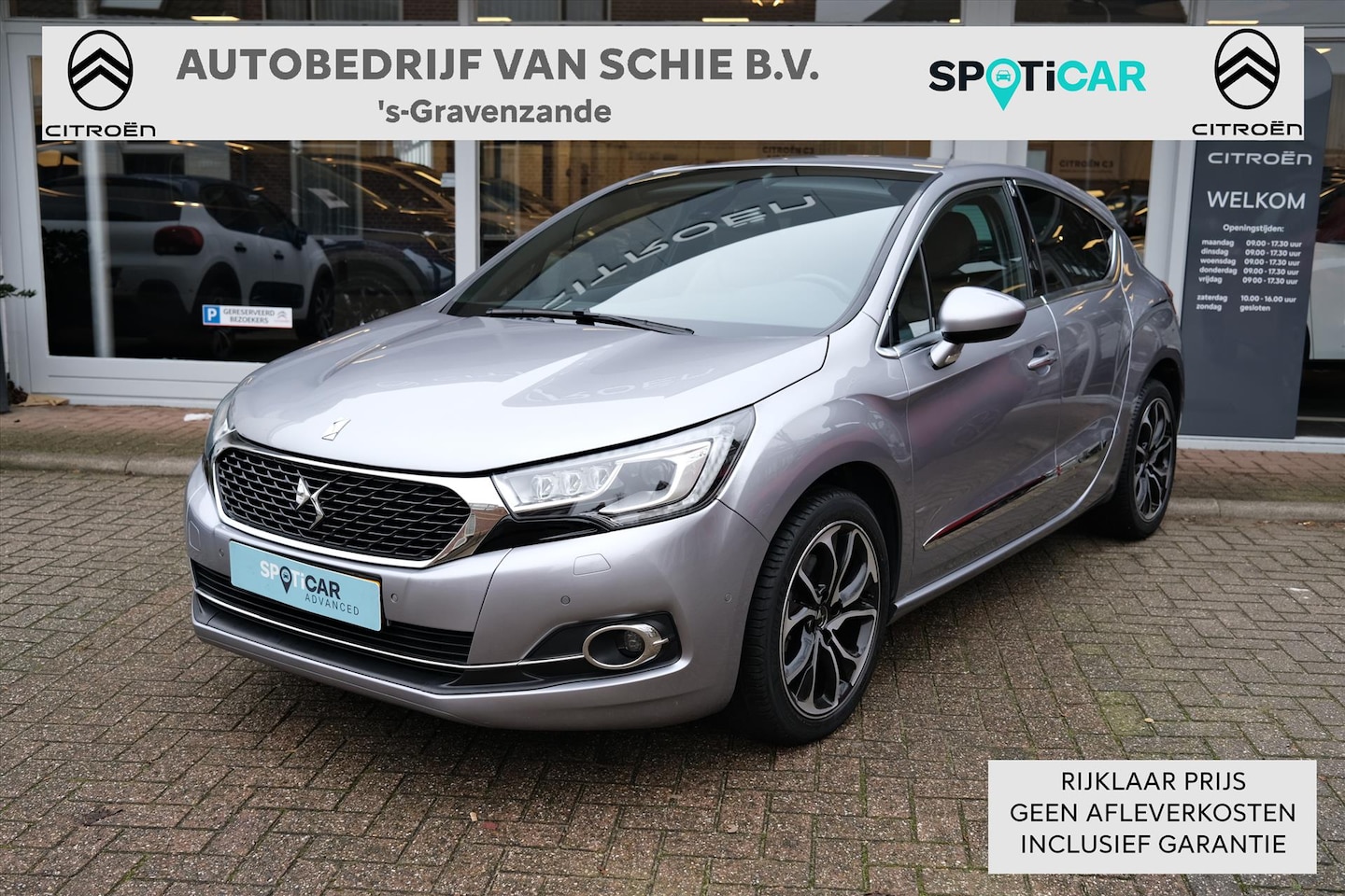 DS 4 - PT 165 Automaat-6 Nappa Leer | LED Vision | Trekhaak - AutoWereld.nl