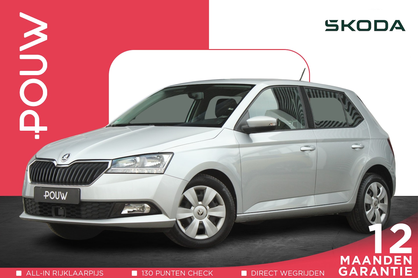 Skoda Fabia - 1.0 TSI 95pk Ambition | Cruise Control | Airco | Apple CarPlay/ Android Auto | DAB - AutoWereld.nl