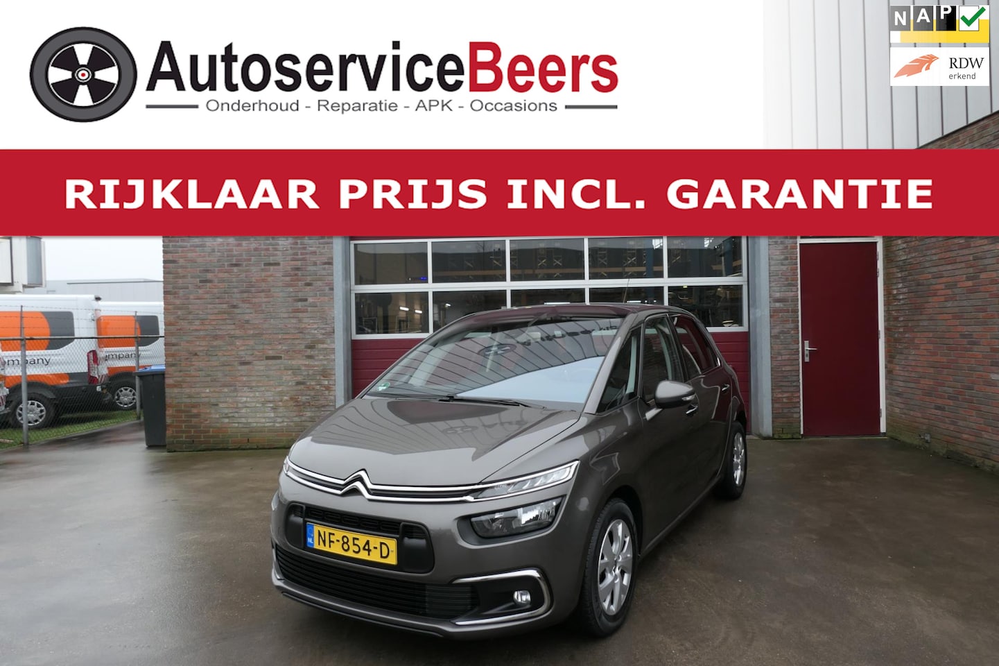 Citroën C4 Picasso - 1.6 BlueHDI Business 1.6 BlueHDI Business, Automaat,Trekhaak, LMV, PDC, Rijklaarprijs incl. garantie. - AutoWereld.nl