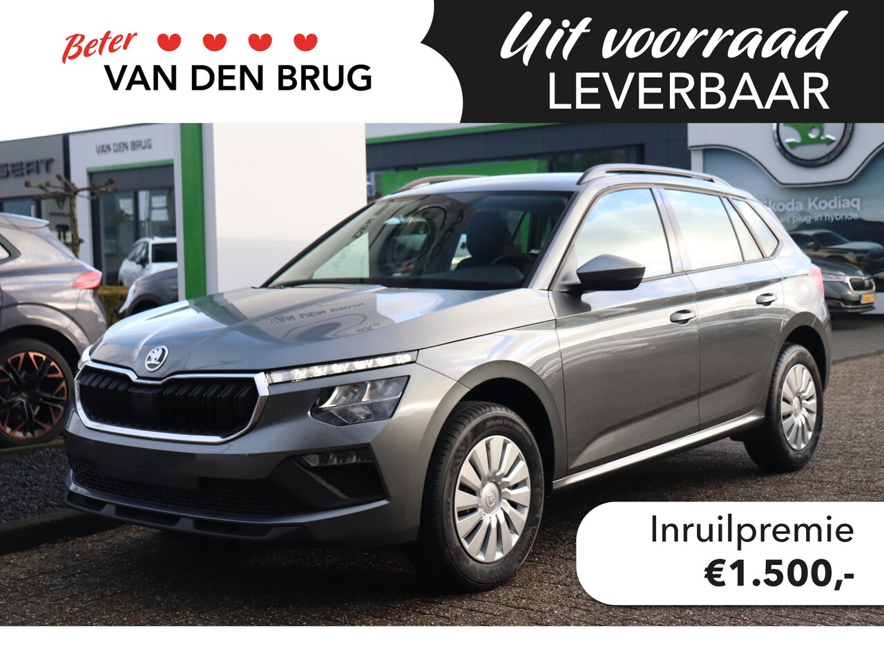 Skoda Kamiq - 1.0 TSI Essence | Private lease €419,- | Trekhaak | Parkeersensoren | Cruise Control | App - AutoWereld.nl