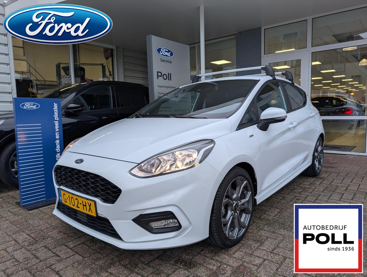 Ford Fiesta - 125pk EcoBoost ST-Line B&O Navi Camera Climat Cruise DAB+ 5drs Dealeronderhouden - AutoWereld.nl