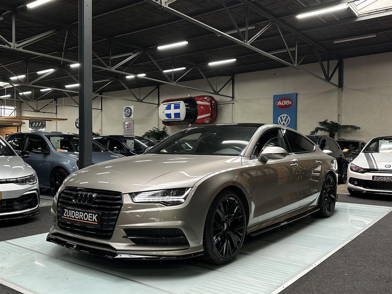 Audi A7 Sportback - 1.8 TFSI S-tronic MAXTON LED S-Line Navi LEER Clima Airco - AutoWereld.nl