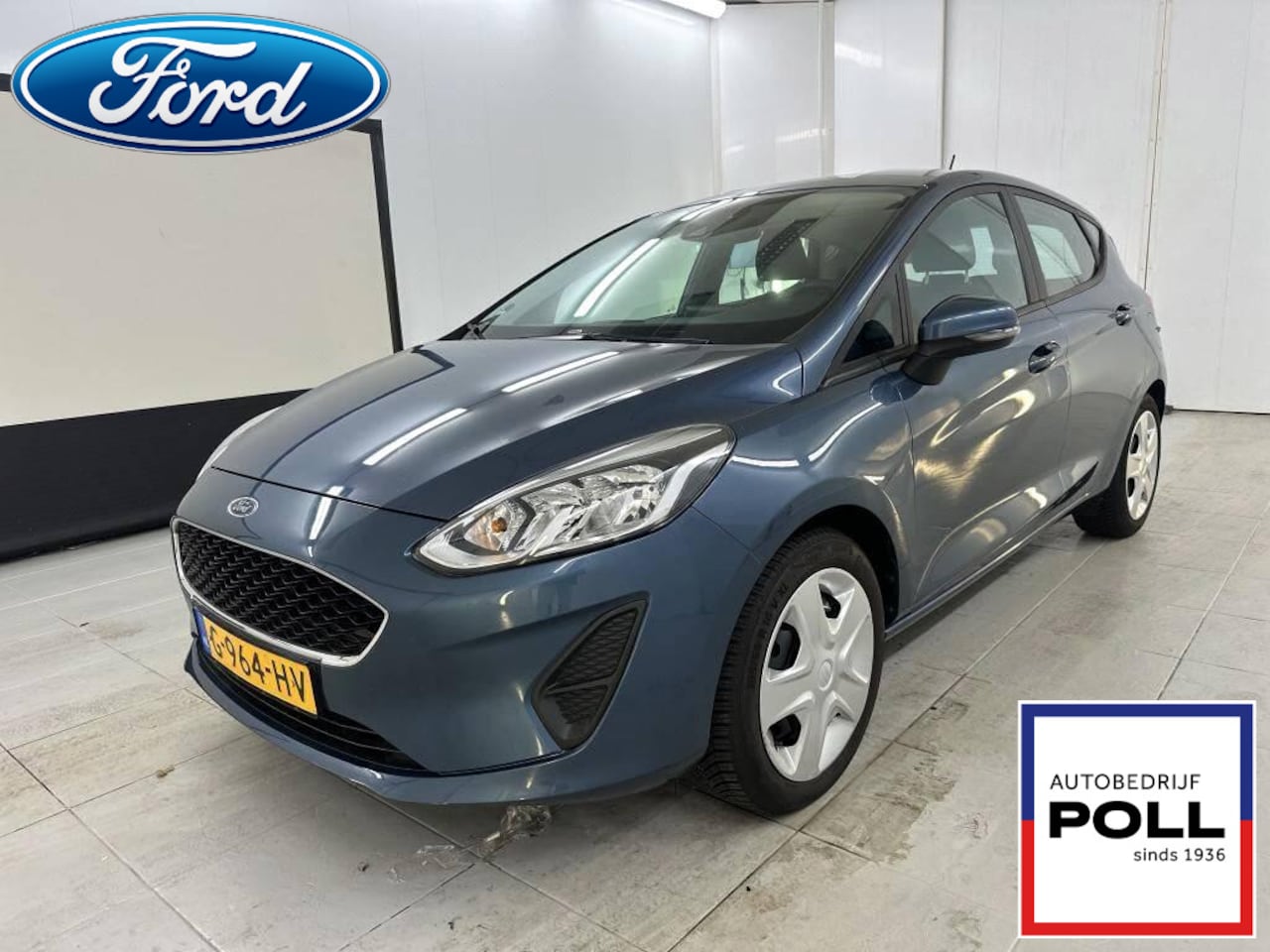 Ford Fiesta - 1.1 85pk Trend Navi Cruise Voorruitverwarming Apple Car play DAB+ Parkeersensoren 5drs - AutoWereld.nl