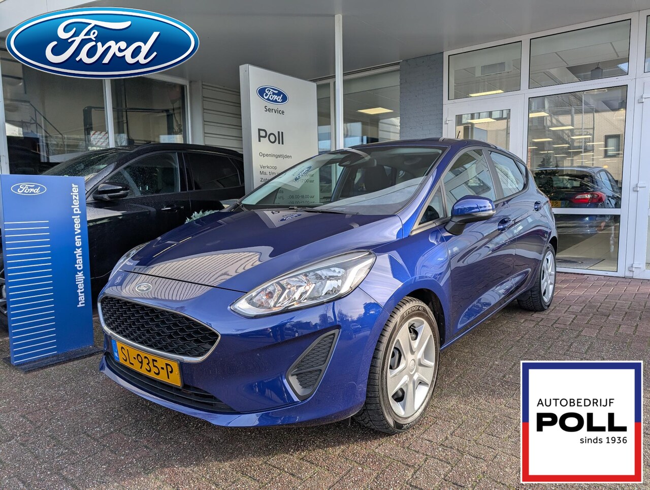 Ford Fiesta - 1.1 Trend Airconditioning Navigatie DAB+ Apple Car play Bluetooth Parkeersensoren 5drs - AutoWereld.nl