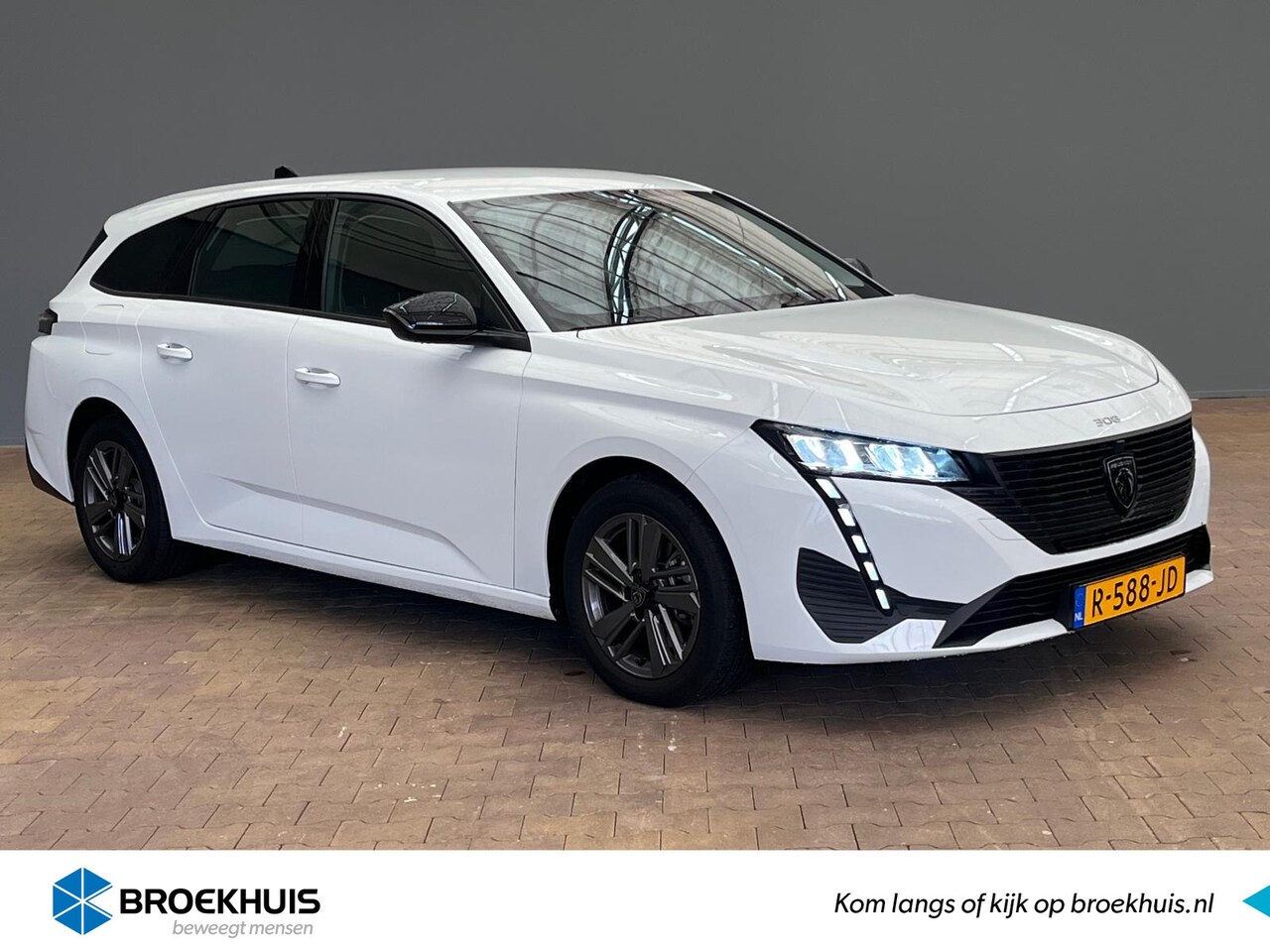 Peugeot 308 SW - 1.2 130PK Active Pack Business Automaat | Trekhaak | Parkeersensoren Achter | Digitaal Das - AutoWereld.nl