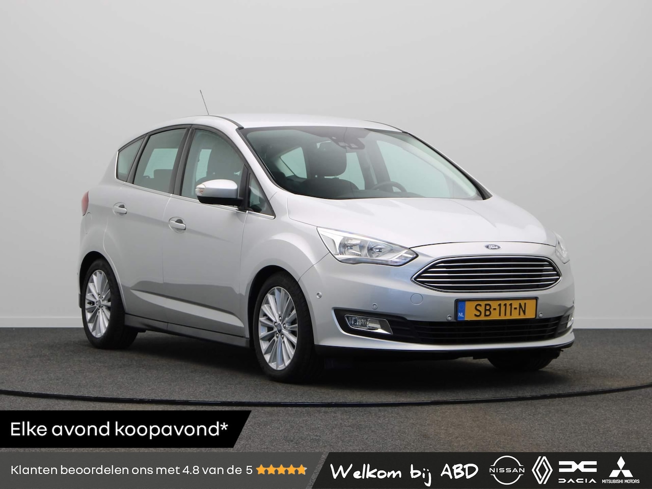 Ford C-Max - 1.0 Titanium | Cruise Control | Navigatie | Climate Control | Push To Start | - AutoWereld.nl