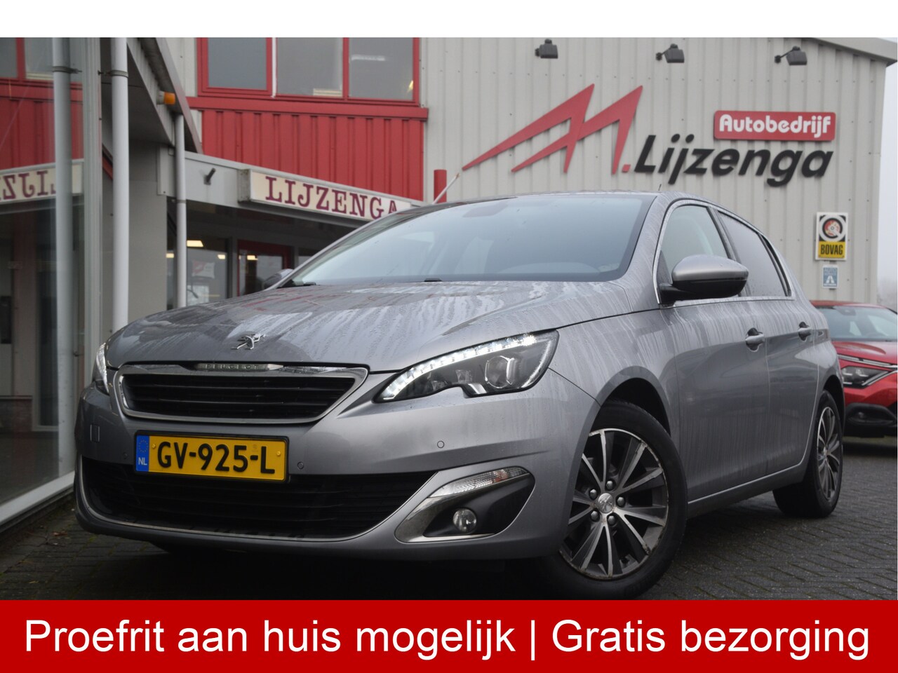 Peugeot 308 - 1.2 PureTech Allure Navi | Clima | Cruise | PDC | LMV | Trekhaak - AutoWereld.nl