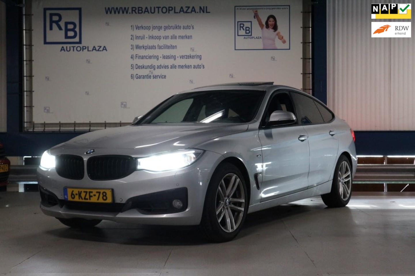 BMW 3-serie Gran Turismo - 335i High Executive 306 PK / ORG NED AUTO / NAP ! ! ! - AutoWereld.nl