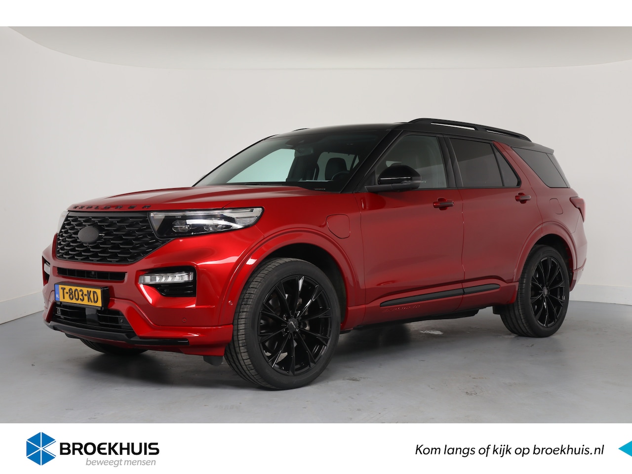 Ford Explorer - 3.0 V6 EcoBoost PHEV ST-Line | Navi | Memory Zetels | B&O Audio | Open Dak | Leder | Cruis - AutoWereld.nl