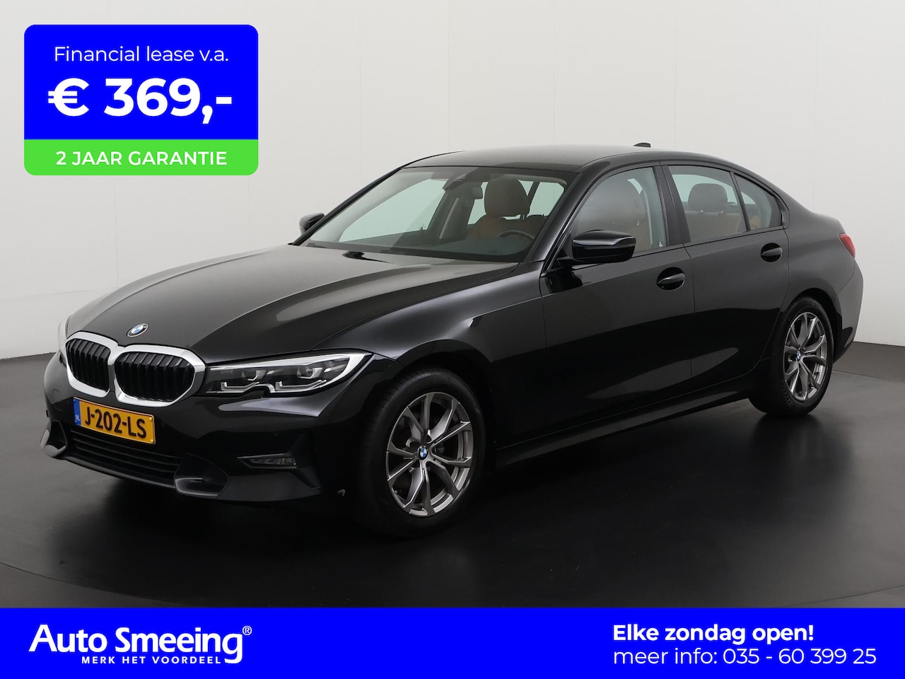 BMW 3-serie - 318i High Executive Sport Line | Leder | Navigatie | Apple Carplay | Zondag Open! - AutoWereld.nl