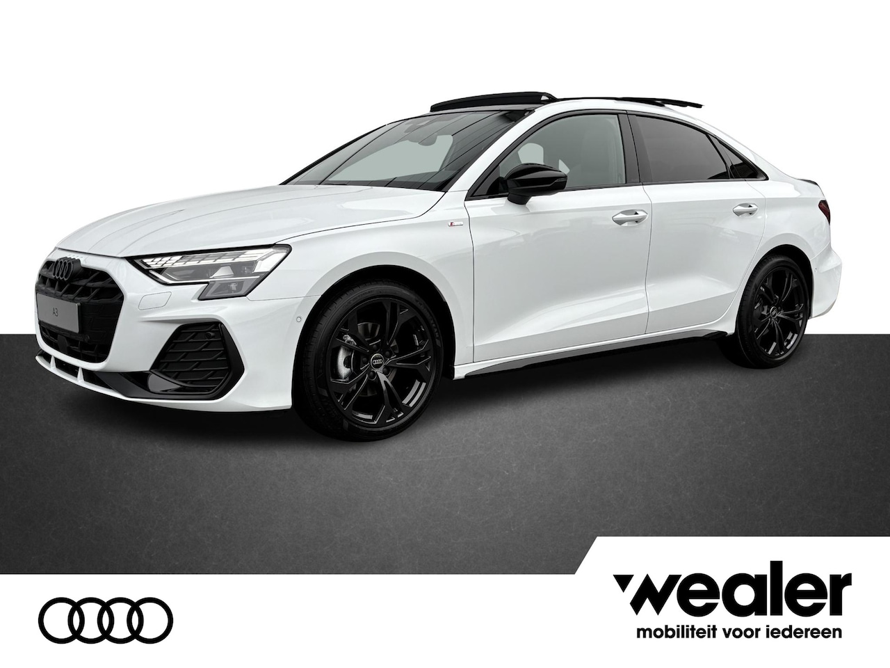 Audi A3 Limousine - S Edition 30 TFSI 85kW/116pk 1.5l 4 cil. mhev S tronic 7 | 18" lm Velgen | Elektrisch glaz - AutoWereld.nl