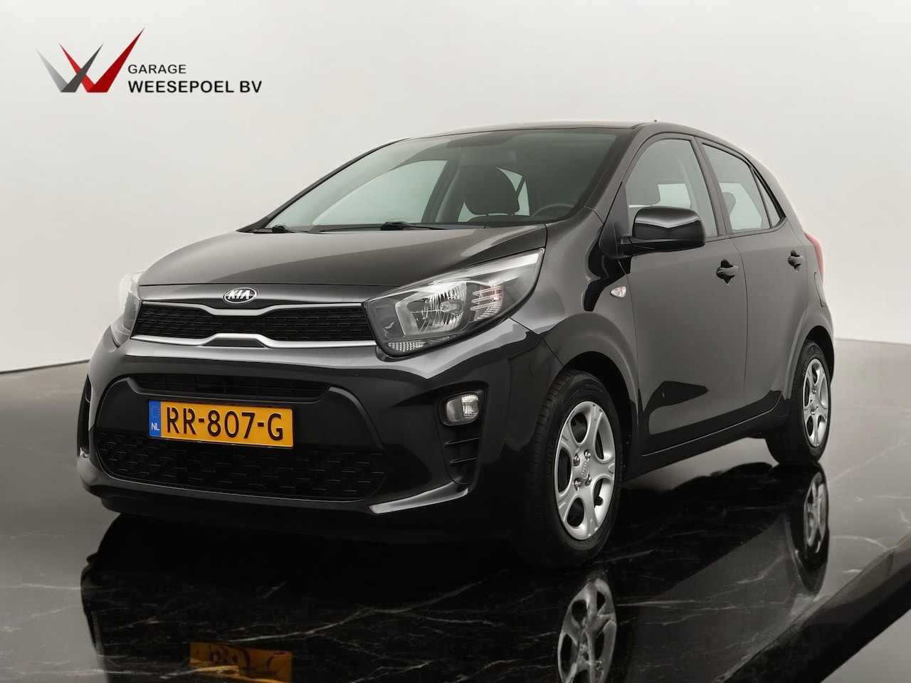 Kia Picanto - 1.0 CVVT EconomyPlusLine - Airco - Elektr. ramen - Radio met stuurbediening - 12 maanden g - AutoWereld.nl