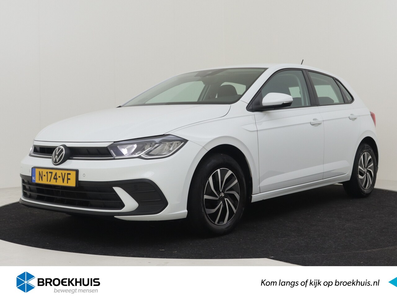 Volkswagen Polo - 1.0 96PK TSI Life | 100% Dealer onderhouden! | Fabrieksgarantie tot 01-2026 | Airco | Adap - AutoWereld.nl