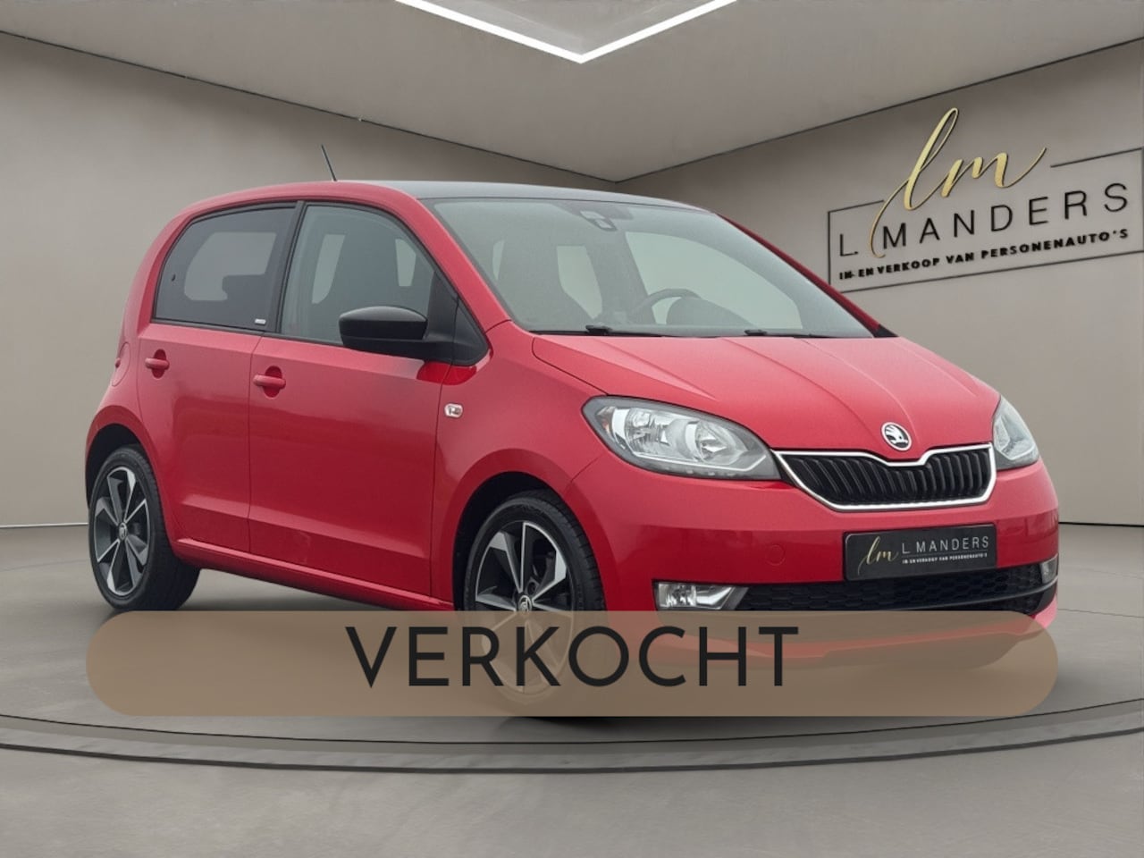 Skoda Citigo - 1.0 Clever 2019 ROOD | 5-deurs | Benzine | Cruise Control - AutoWereld.nl