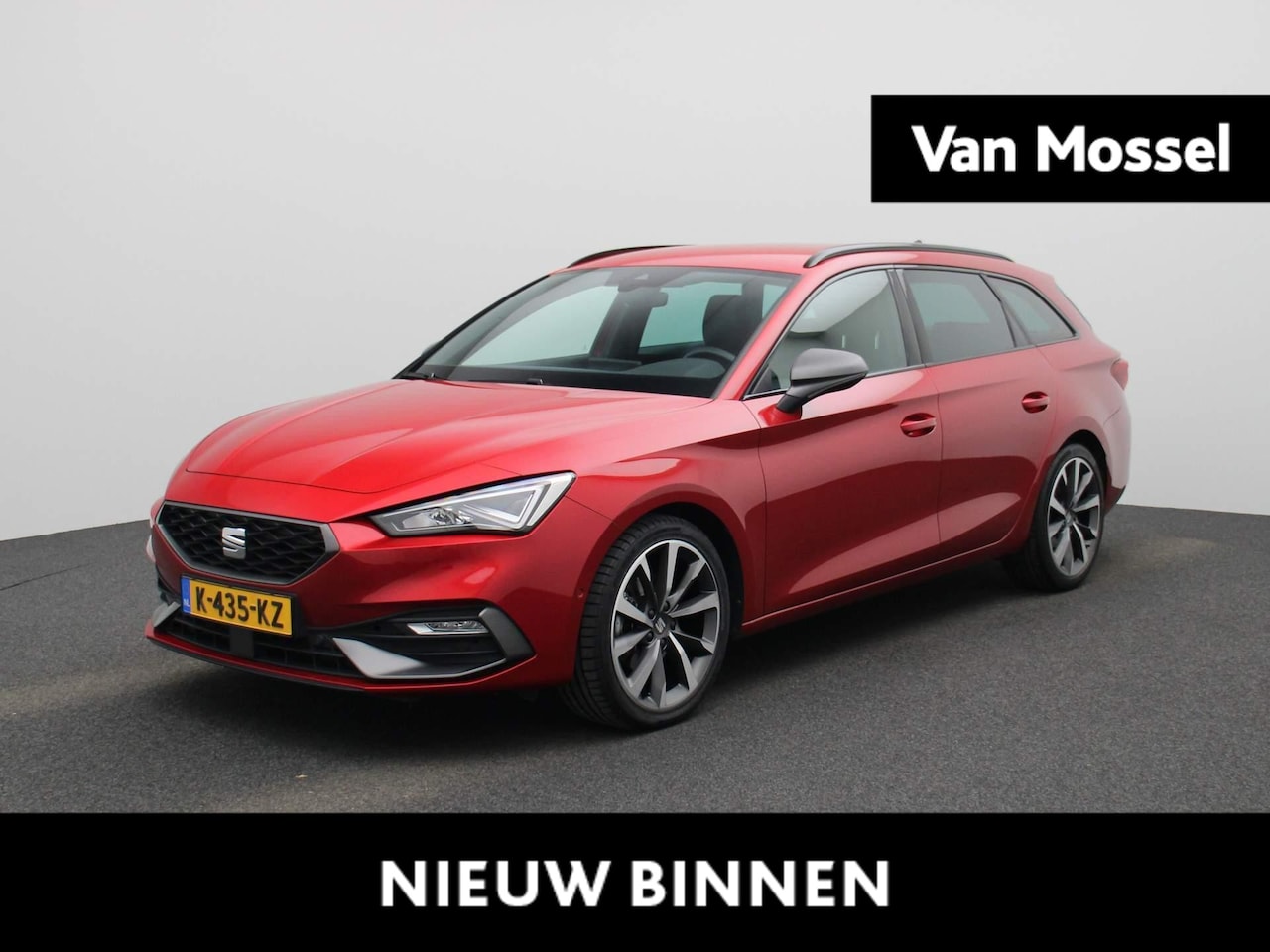 Seat Leon Sportstourer - 1.5 eTSI FR Launch Edition 150PK AUTOMAAT | Camera | Navigatie | 18" | LED - AutoWereld.nl