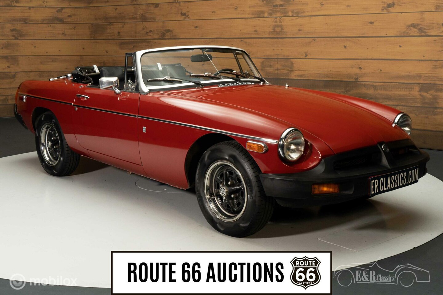 MG B type - Cabriolet 1978 | Route 66 auctions - AutoWereld.nl