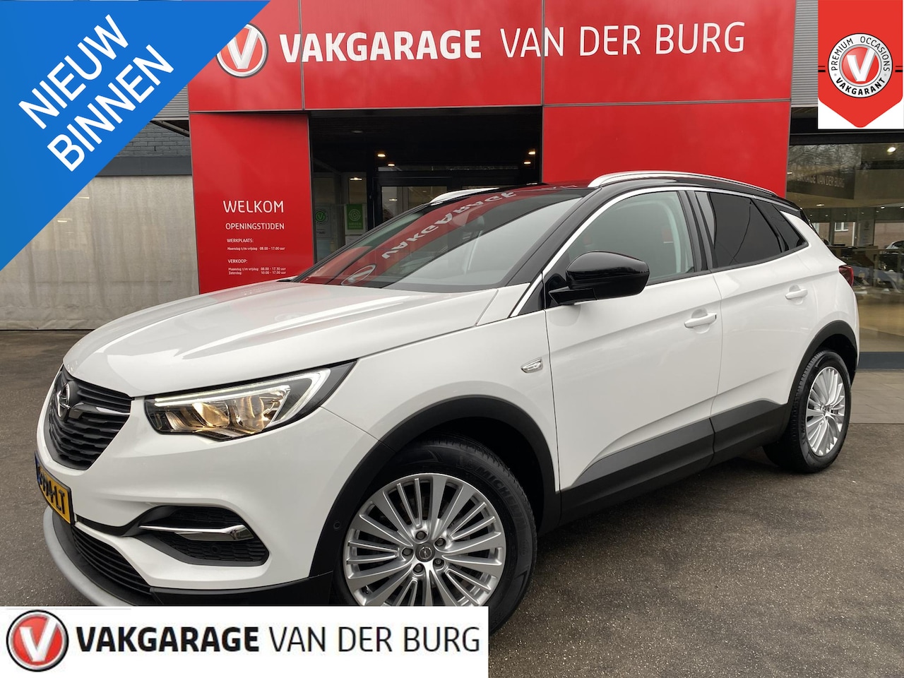 Opel Grandland X - 1.2 Turbo Business Executive Trekhaak, Geen afleveringskosten - AutoWereld.nl