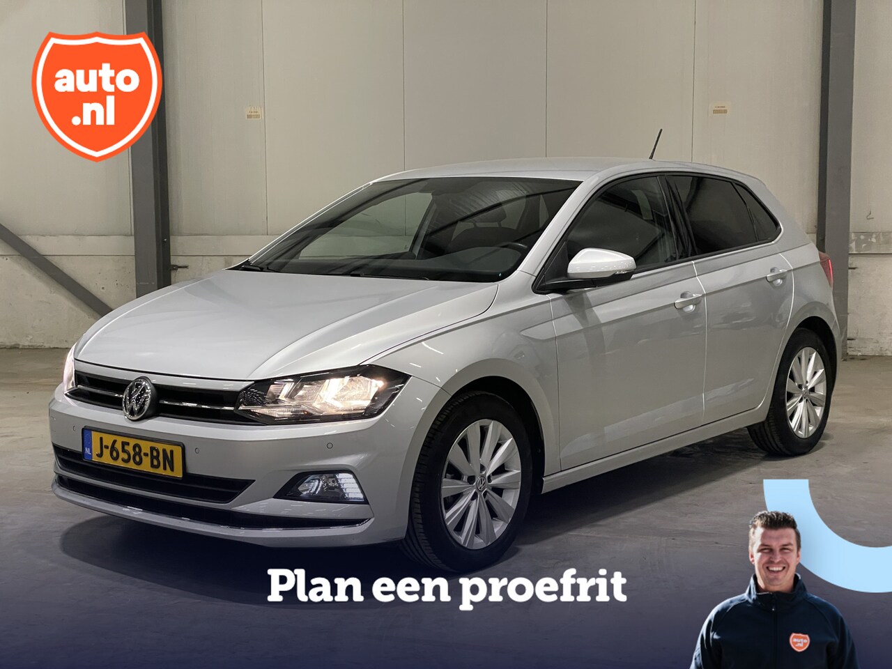 Volkswagen Polo - 1.0 TSI Highline | Carplay | Stoelverwarming | Parkeersensoren | Adapt Cruise Control | Na - AutoWereld.nl