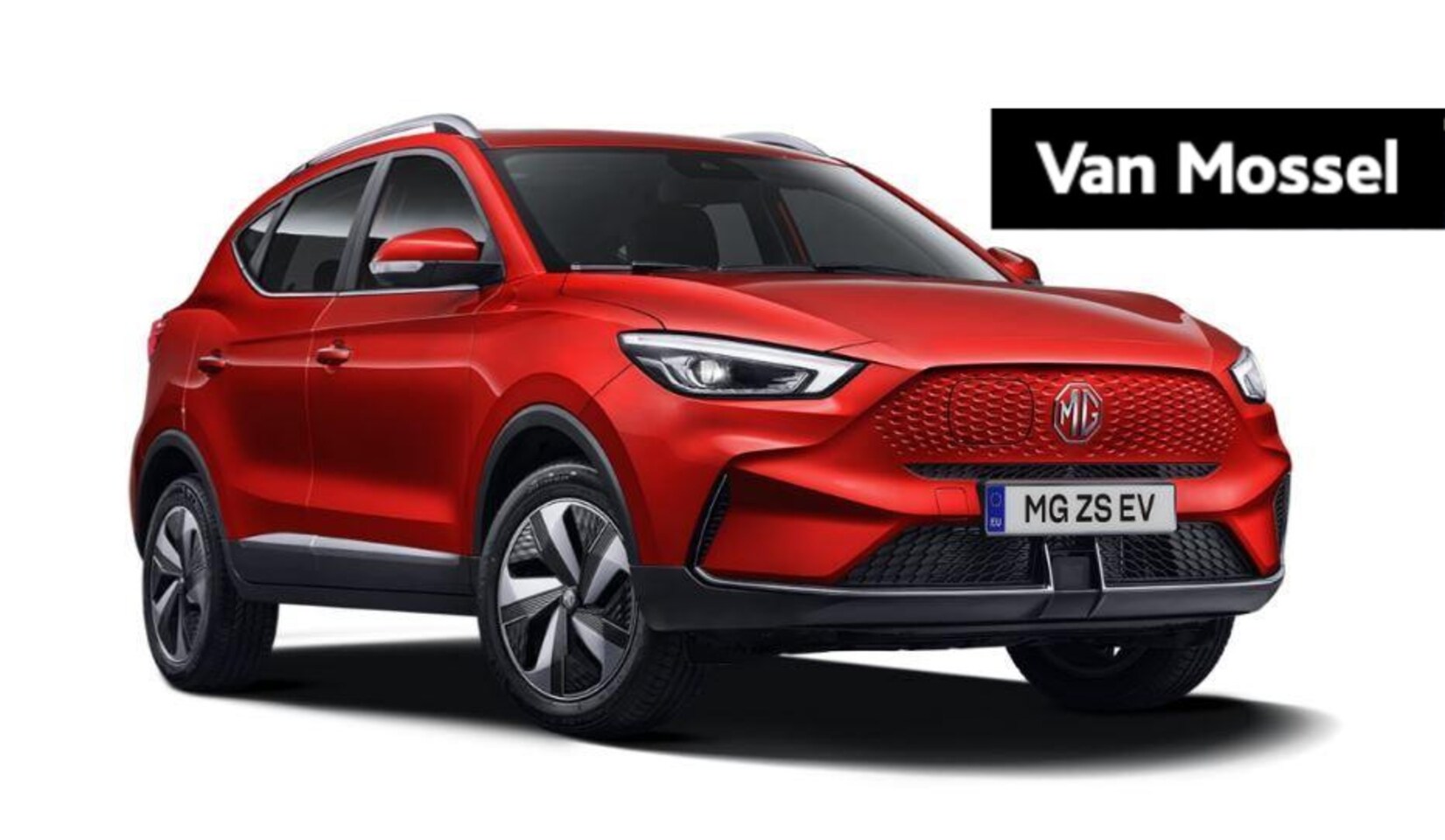 MG ZS - EV Long Range Comfort 70 kWh / Diamond Red  ACTIE € 3000,= voorraad registratiekorting  / - AutoWereld.nl