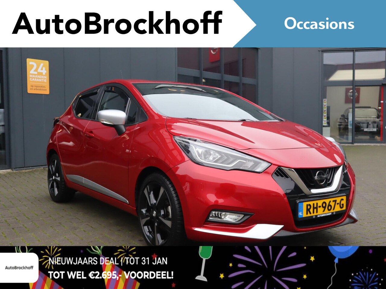 Nissan Micra - 0.9 IG-T Acenta Camera | Cruise control | Lichtmetalen velgen | Airco - AutoWereld.nl