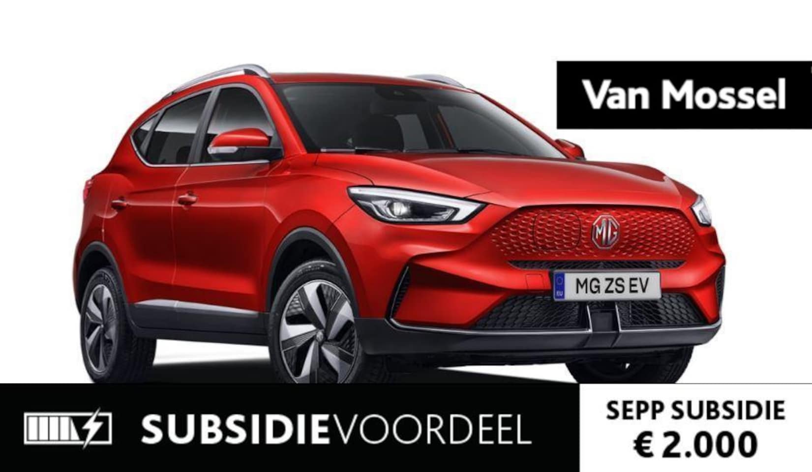 MG ZS - EV Long Range Comfort 70 kWh Achteruitrijcamera |3 fase laden | ACC | Android Auto | Apple - AutoWereld.nl