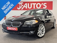 BMW 5-serie - 528i High Executive NAVIGATIE/CAMERA, ECC AIRCO, CRUISE, LEER