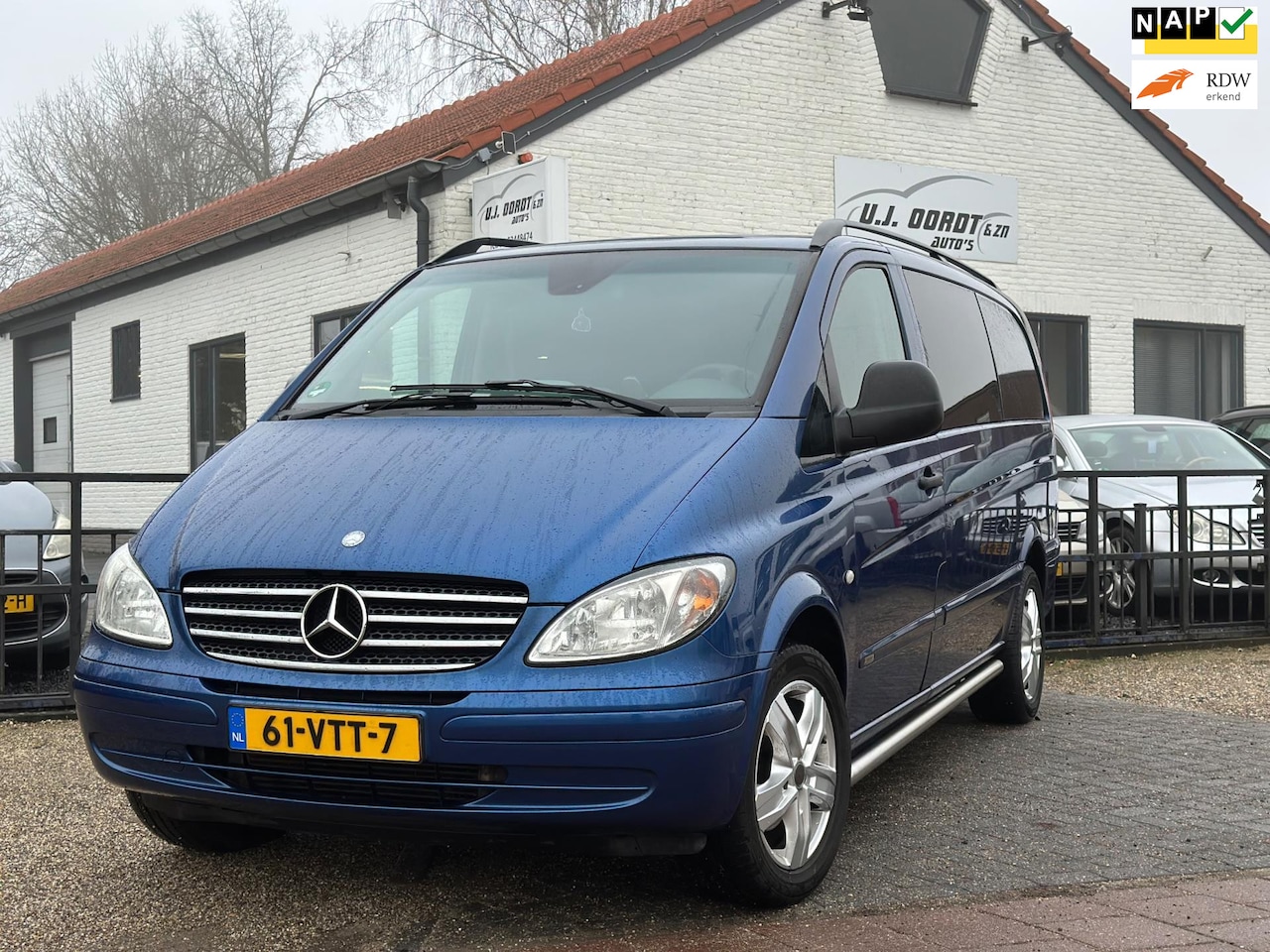 Mercedes-Benz Vito - 111 CDI 320 Lang DC luxeDubbelcabine Nieuwstaat! - AutoWereld.nl