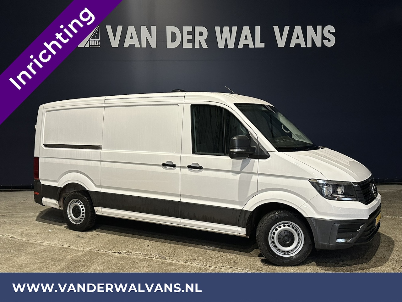 Volkswagen Crafter - 2.0 TDI 141pk **BPM VRIJ voor de Ondernemer** L3H2 L2H1 inrichting Euro6 Airco | Navigatie - AutoWereld.nl