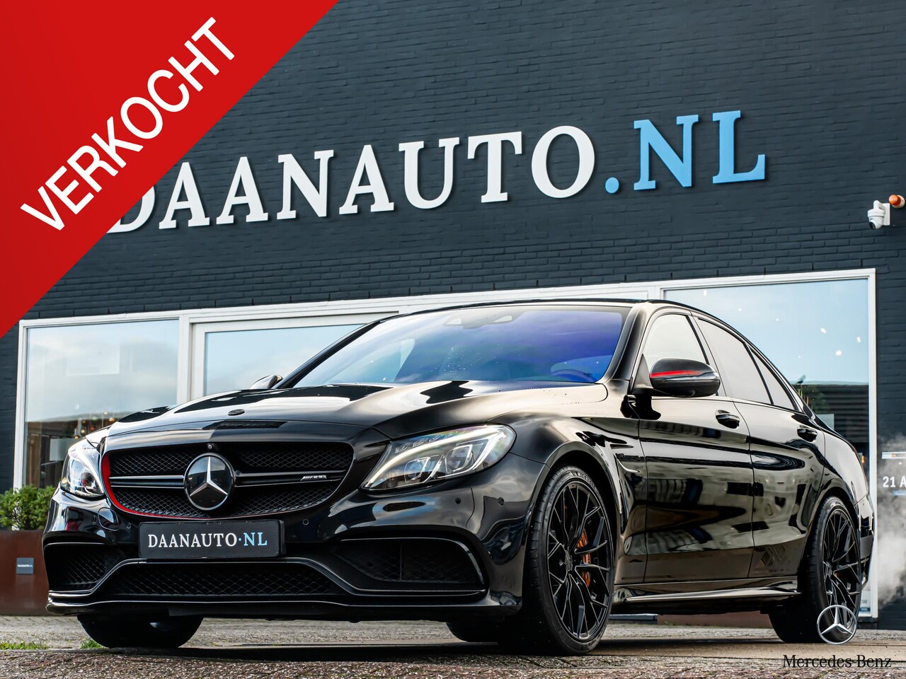 Mercedes-Benz C-klasse - C63 AMG S Edition 1 Keramisch PerfSeats Rij-assist - AutoWereld.nl