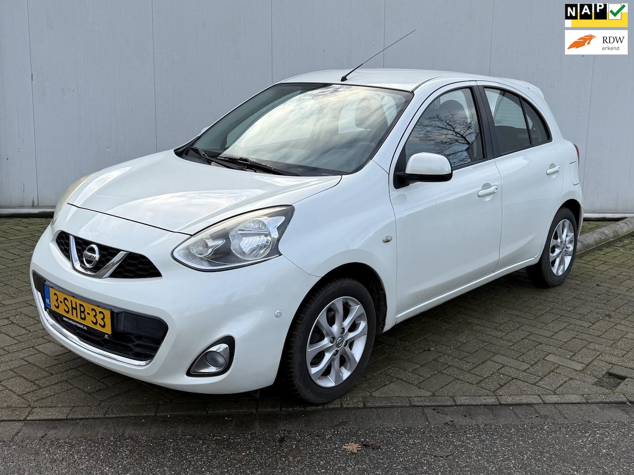 Nissan Micra - 1.2 DIG-S Connect Edition Automaat / Navi / Clima / Parkeersensoren - AutoWereld.nl