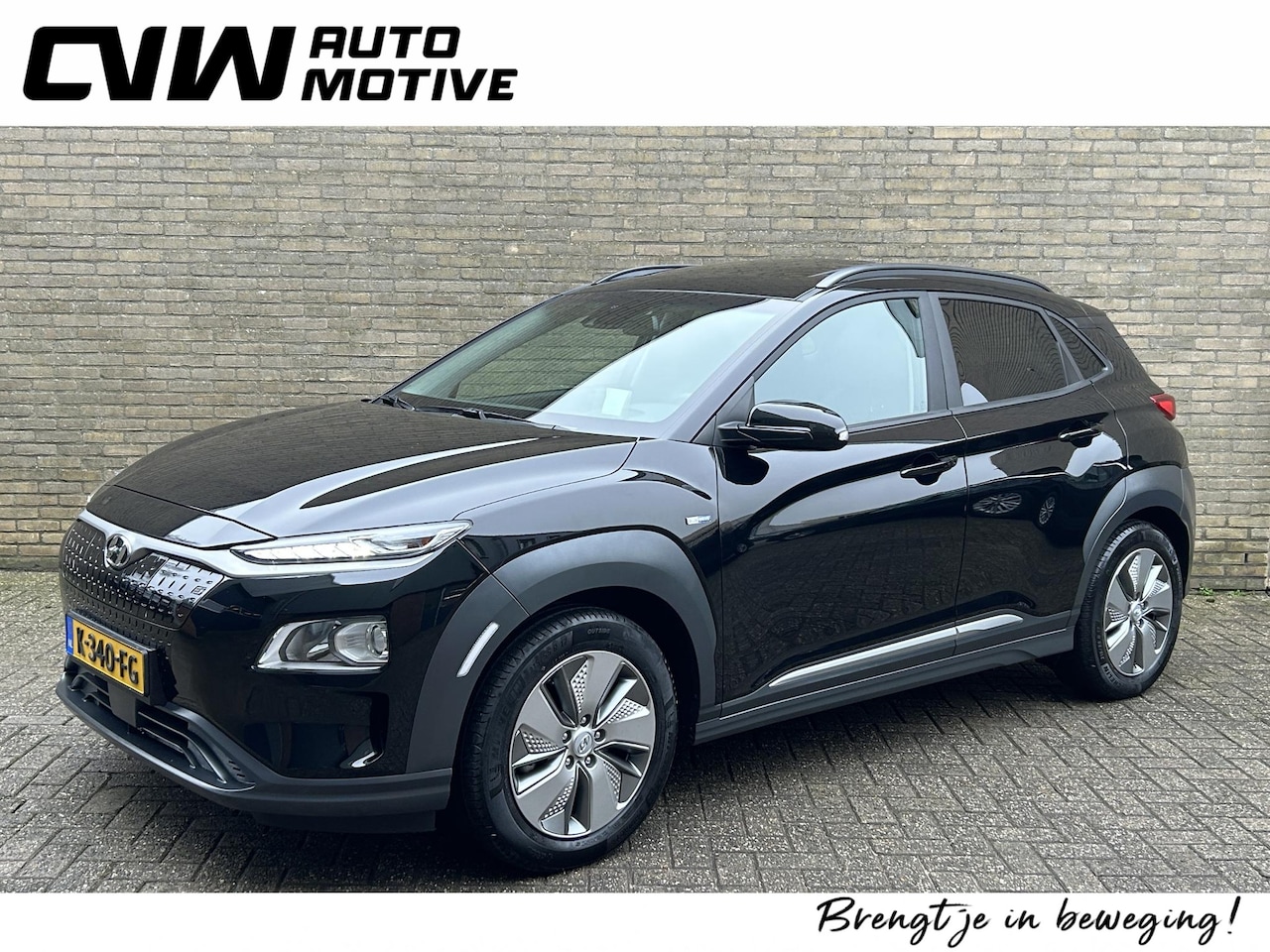 Hyundai Kona Electric - EV Fashion 64 kWh | 3-fase lader | Warmtepomp | 100% SOH | Navigatie | Afneembare trekhaak - AutoWereld.nl