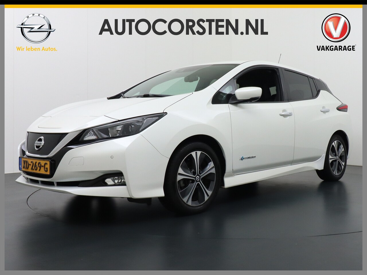 Nissan LEAF - 40kWh Android Auto Apple Carplay 360° Camera Keyless Adapt.Cruise-Control PDC-a+v Navi Ecc - AutoWereld.nl