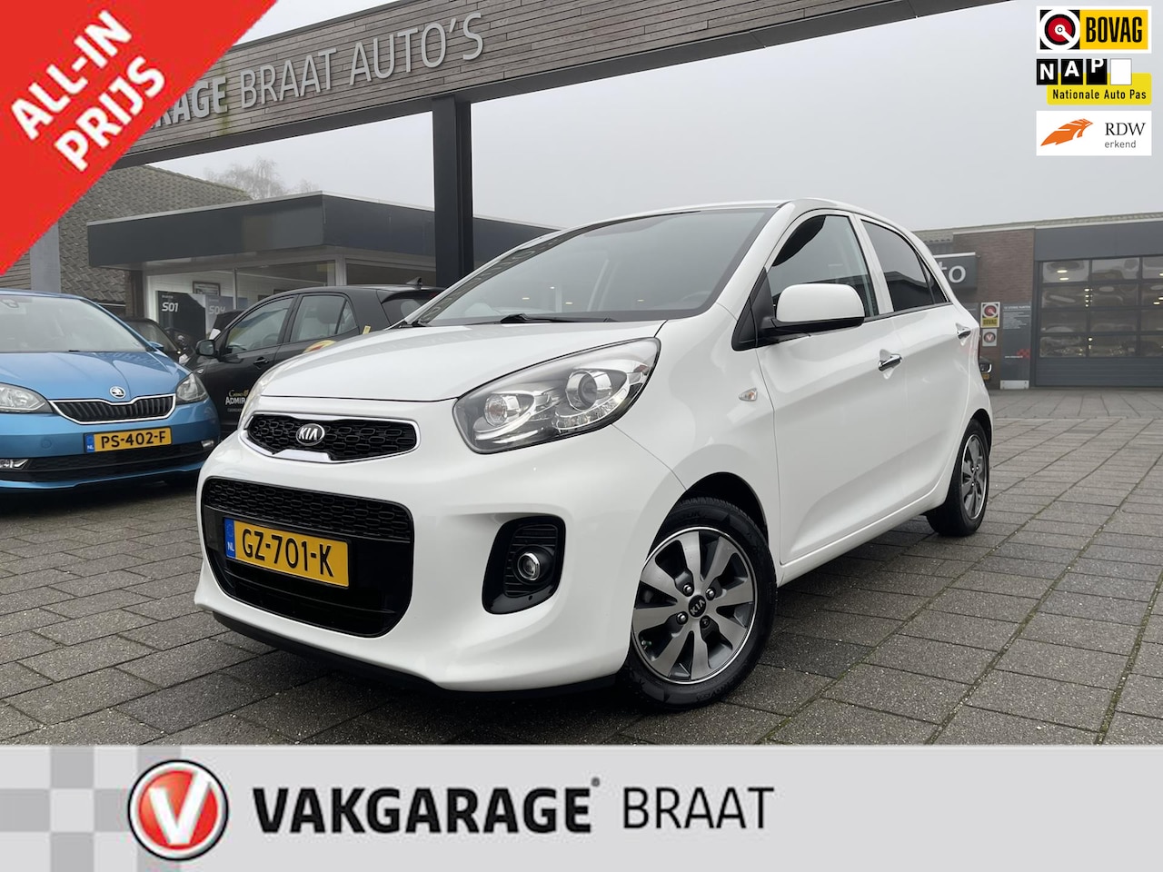 Kia Picanto - 1.0 l CRUISE l CLIMA l TREKHAAK l RIJKLAAR! - AutoWereld.nl